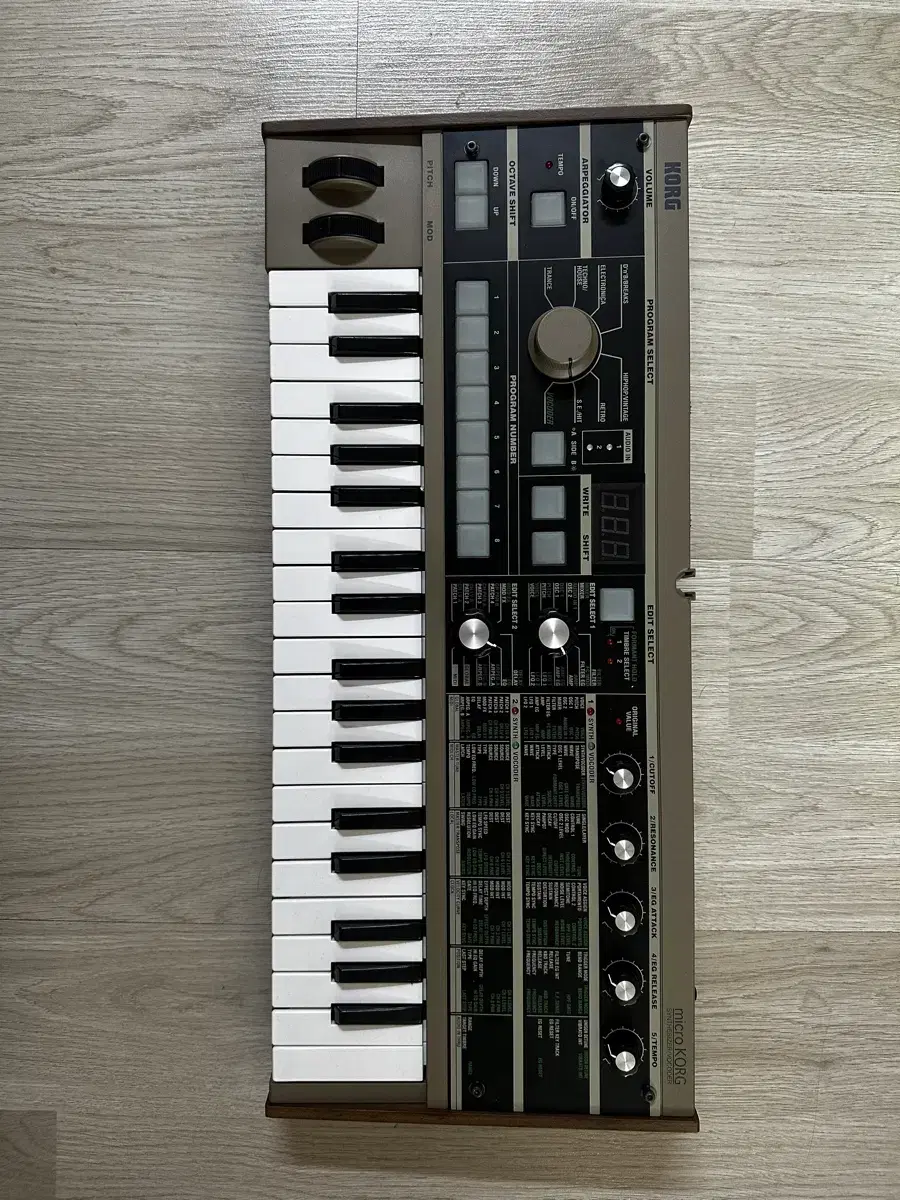 KORG 아날로그 키보드 신디사이저 microKORG MK-1 마이크로르